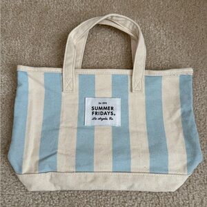 Summer Fridays Blue Tote
